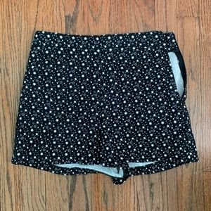 Zara star print shorts